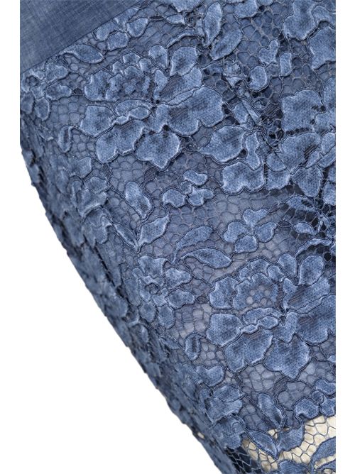 Pantalone in misto cotone traforato con dettagli floreali Clips | E218 973600038